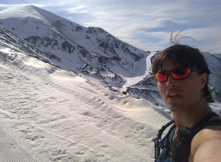 Leandro Pires Russo na neve